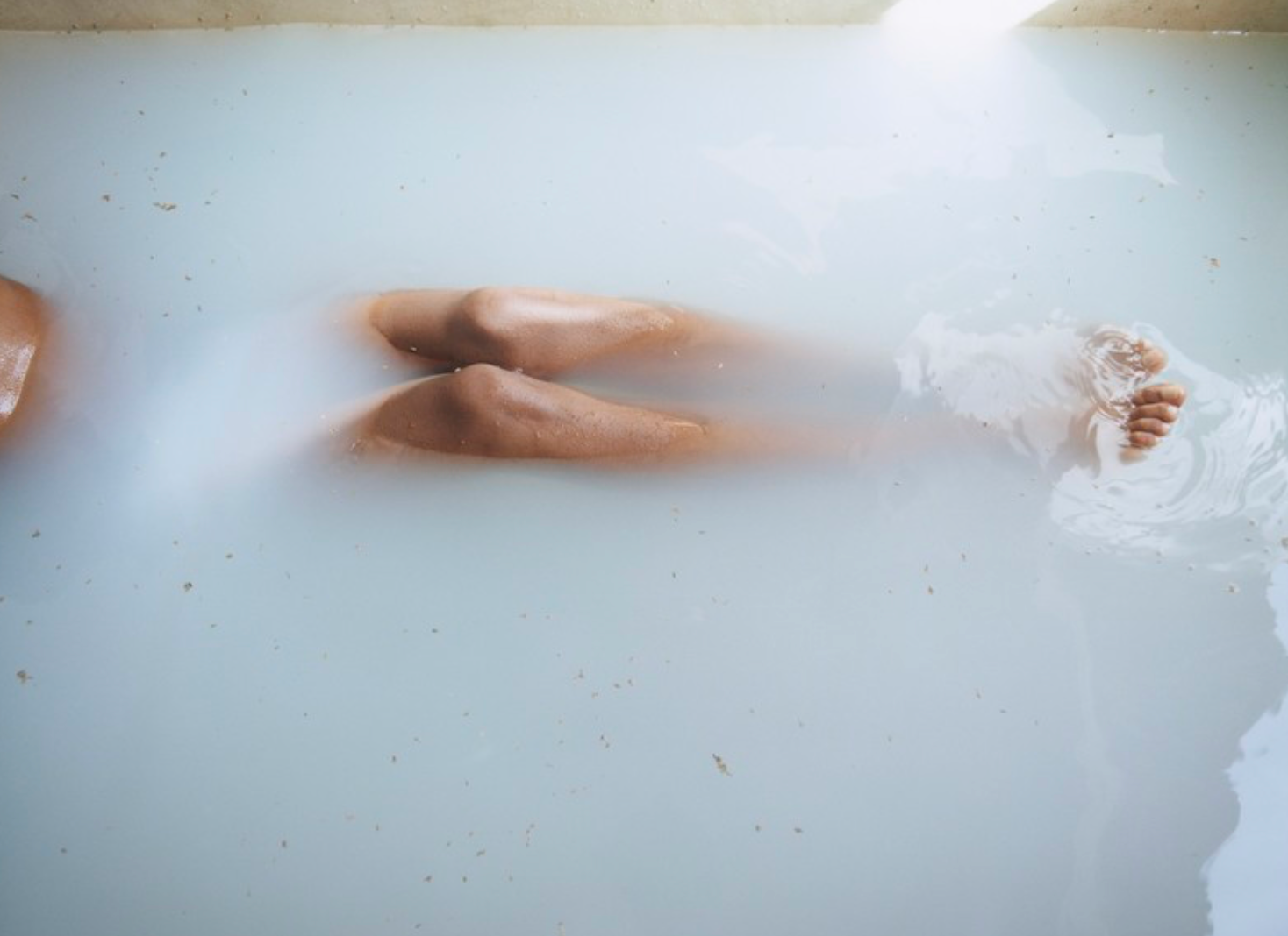 THEY'RE ALWAYS IN THE BATH