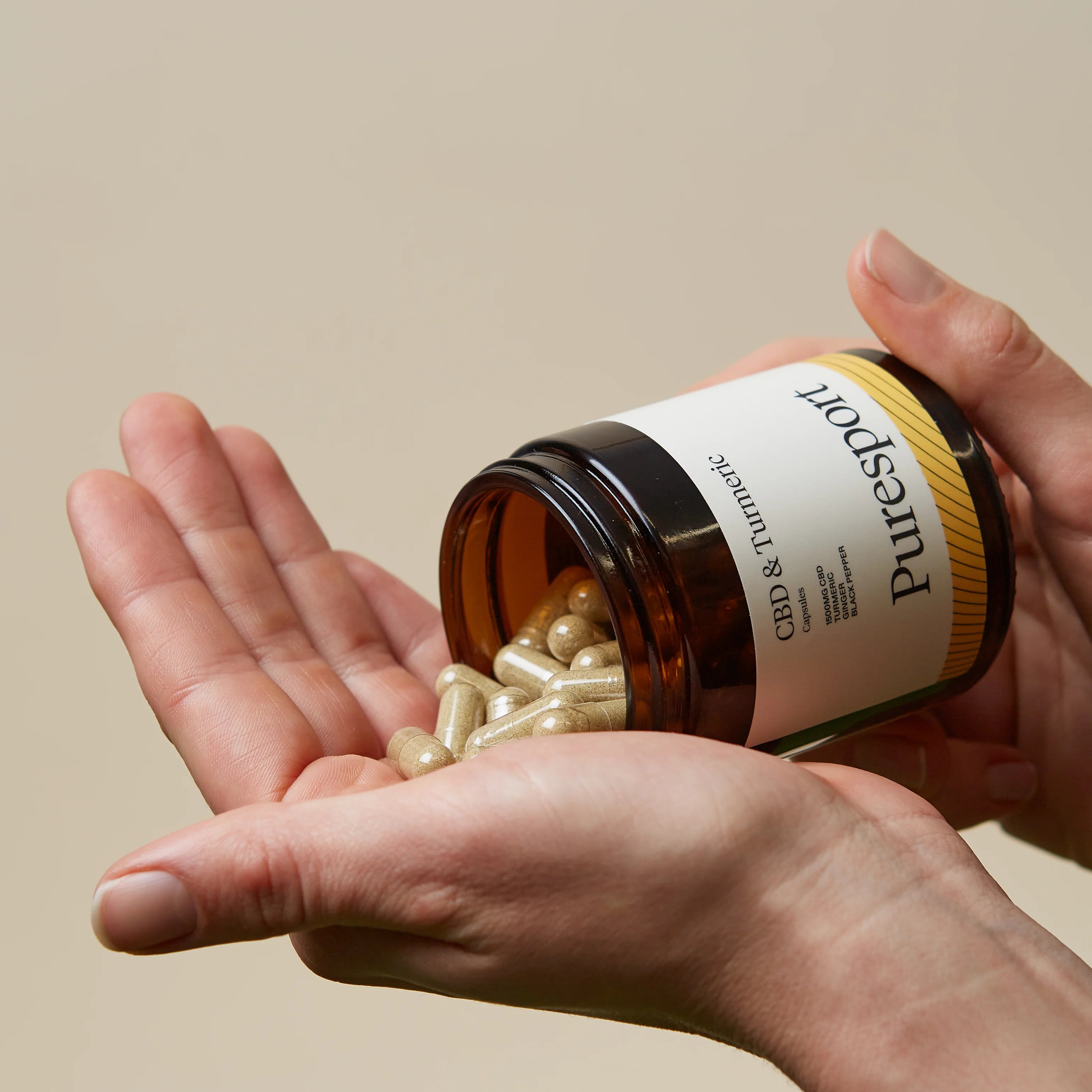 1500mg CBD & Turmeric Capsules