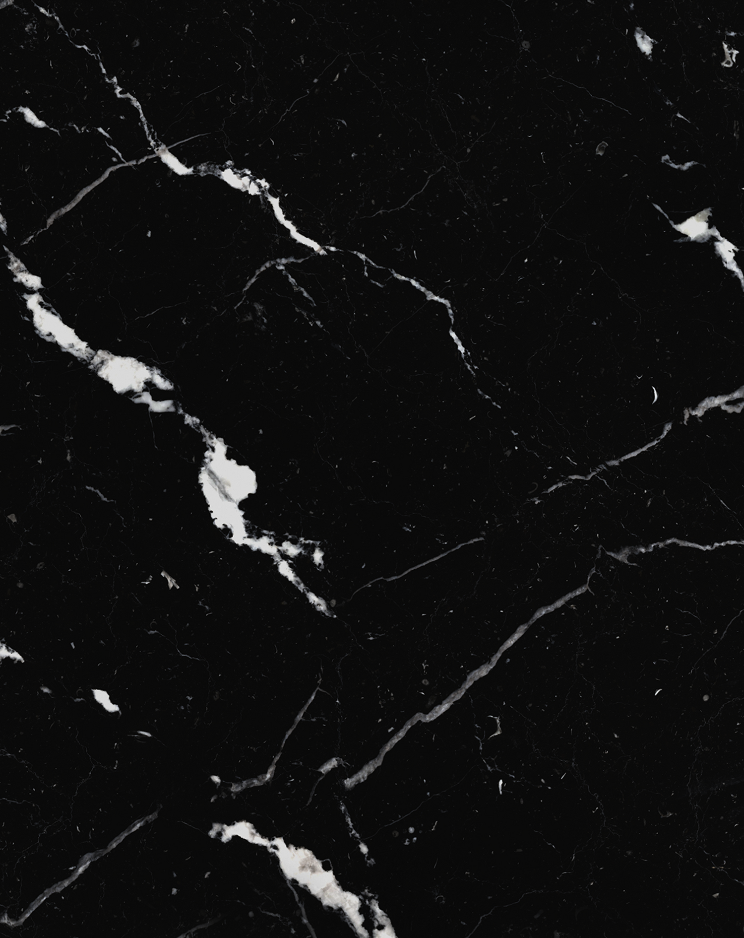 Double Black Marble Tray