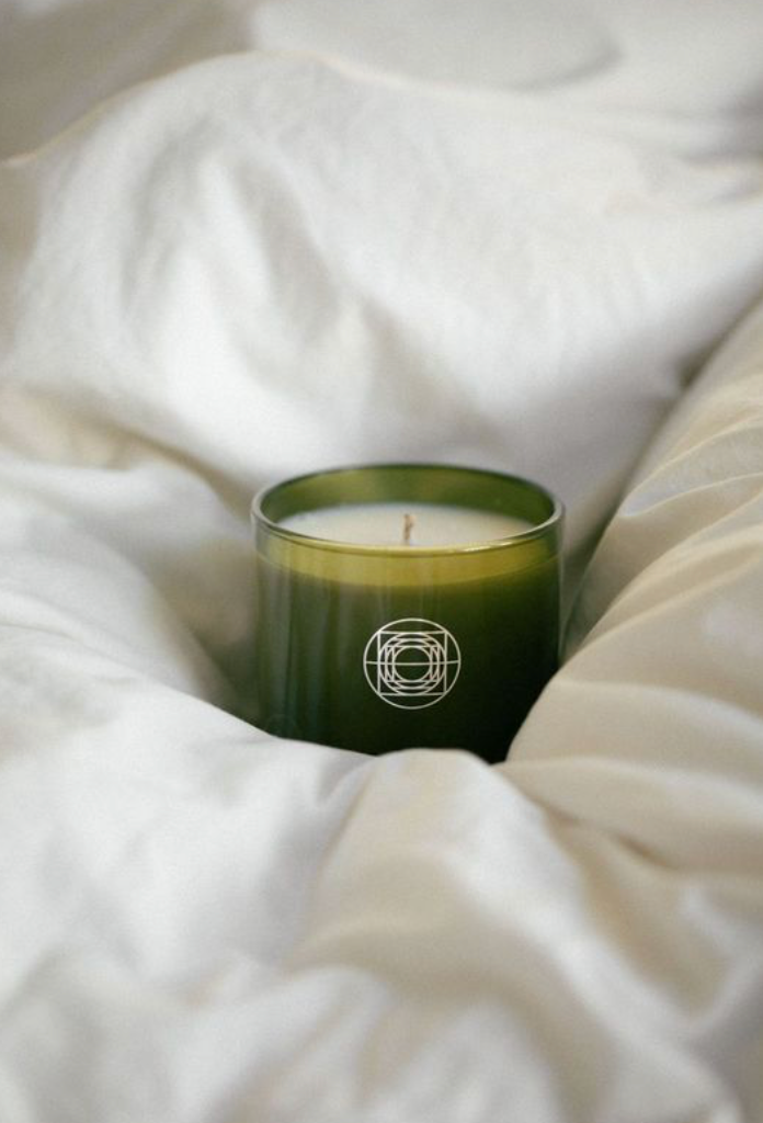 SUN THROUGH TREES candle