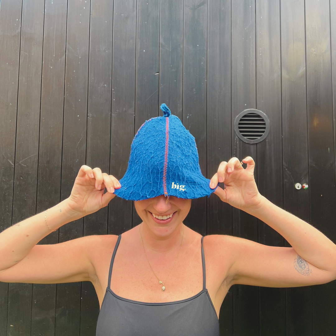 Community Sauna x big. limited edition sauna hat