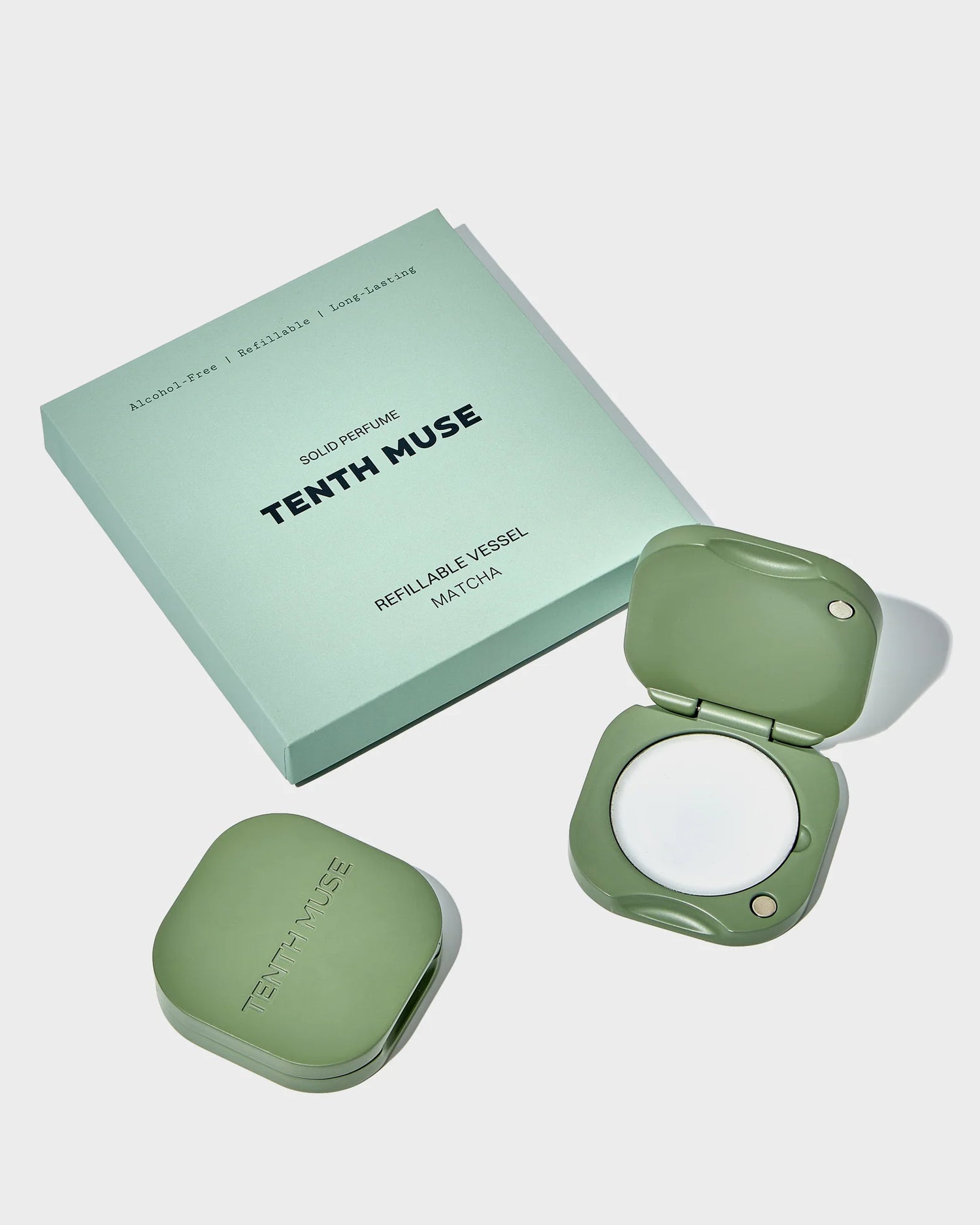 Refillable Solid Perfume Vessel