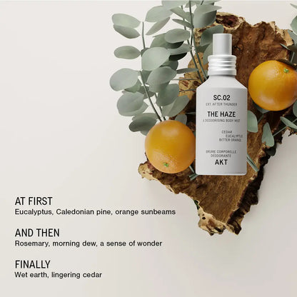 The Haze Deodorising Body Mist