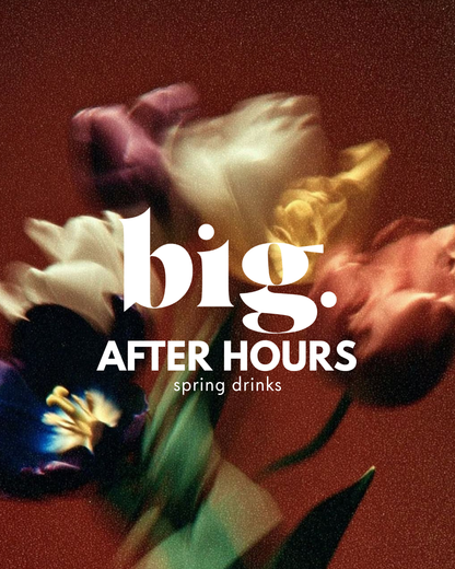 26th March- big. After Hours Spring Drinks