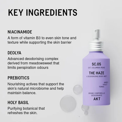 The Haze Deodorising Body Mist