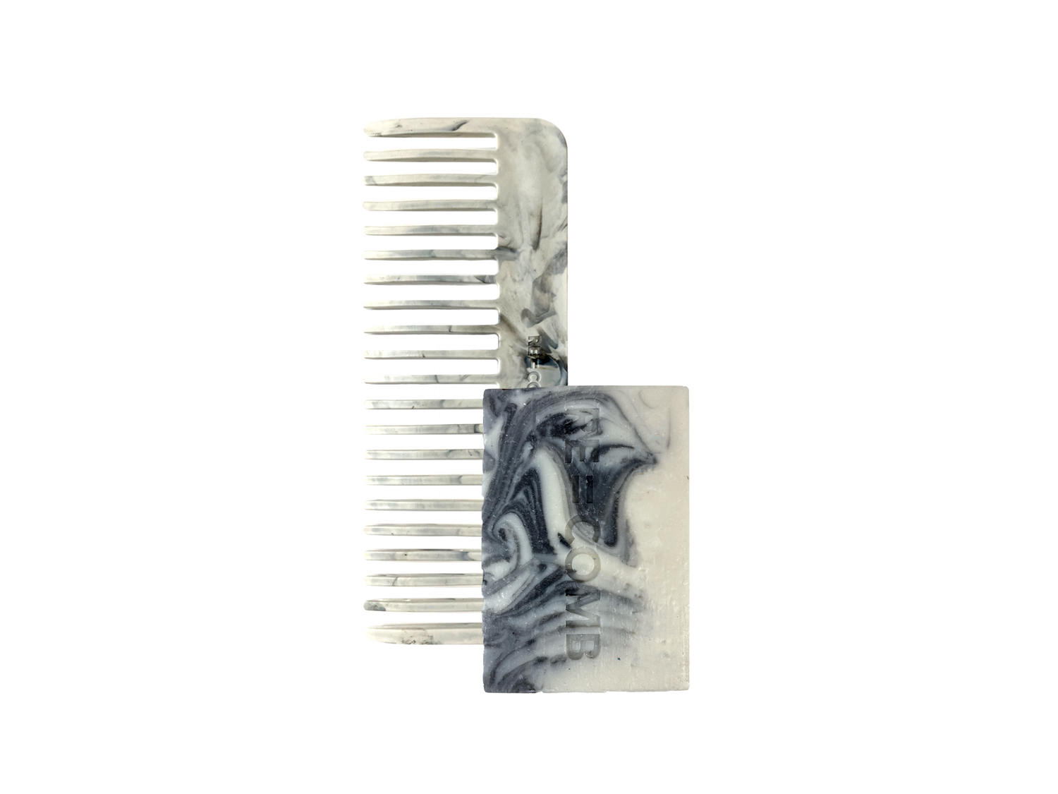 Marble Comb + Mint Body Soap